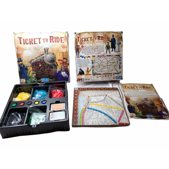 Days of Wonder Ticket To Ride by Alan R. Moon - Picture 2 of 6